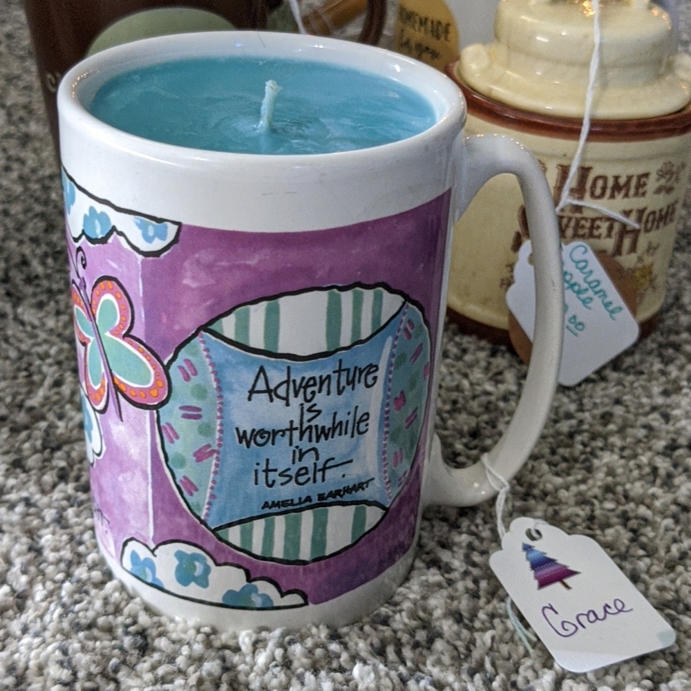 ♻️Coffee Mug Organic Soy candle
